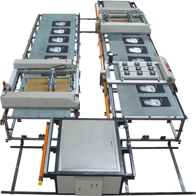 SPT Automatic Flat bed Silk Screen Printing Machine
